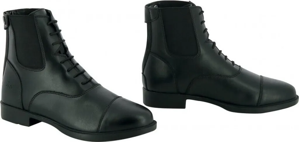 Boots équitation lacets noirs RIDING WORLD 38 : fini l'entretien difficile