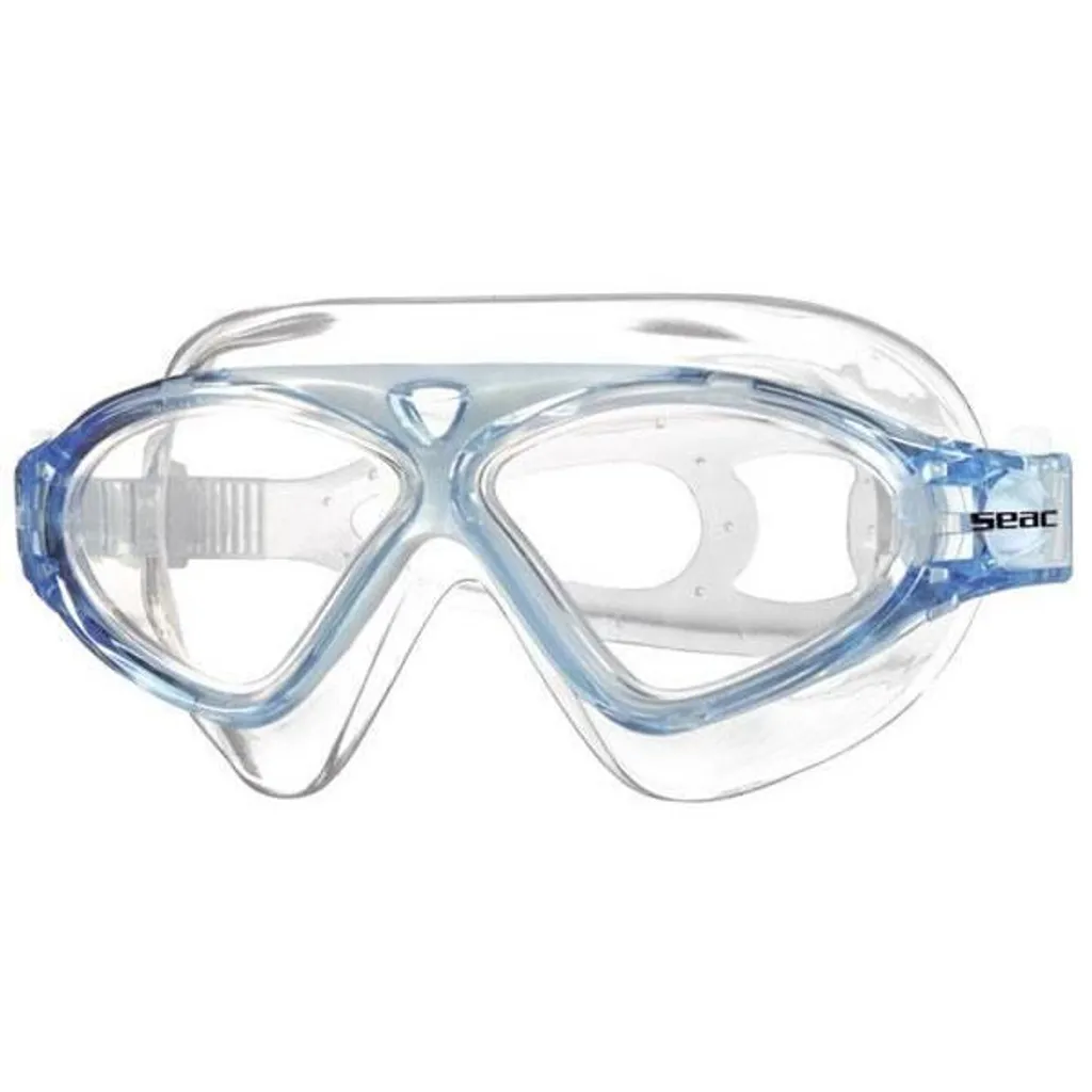 Lunettes de Piscine Seacsub Vision Junior Bleu avec Vision Panoramique