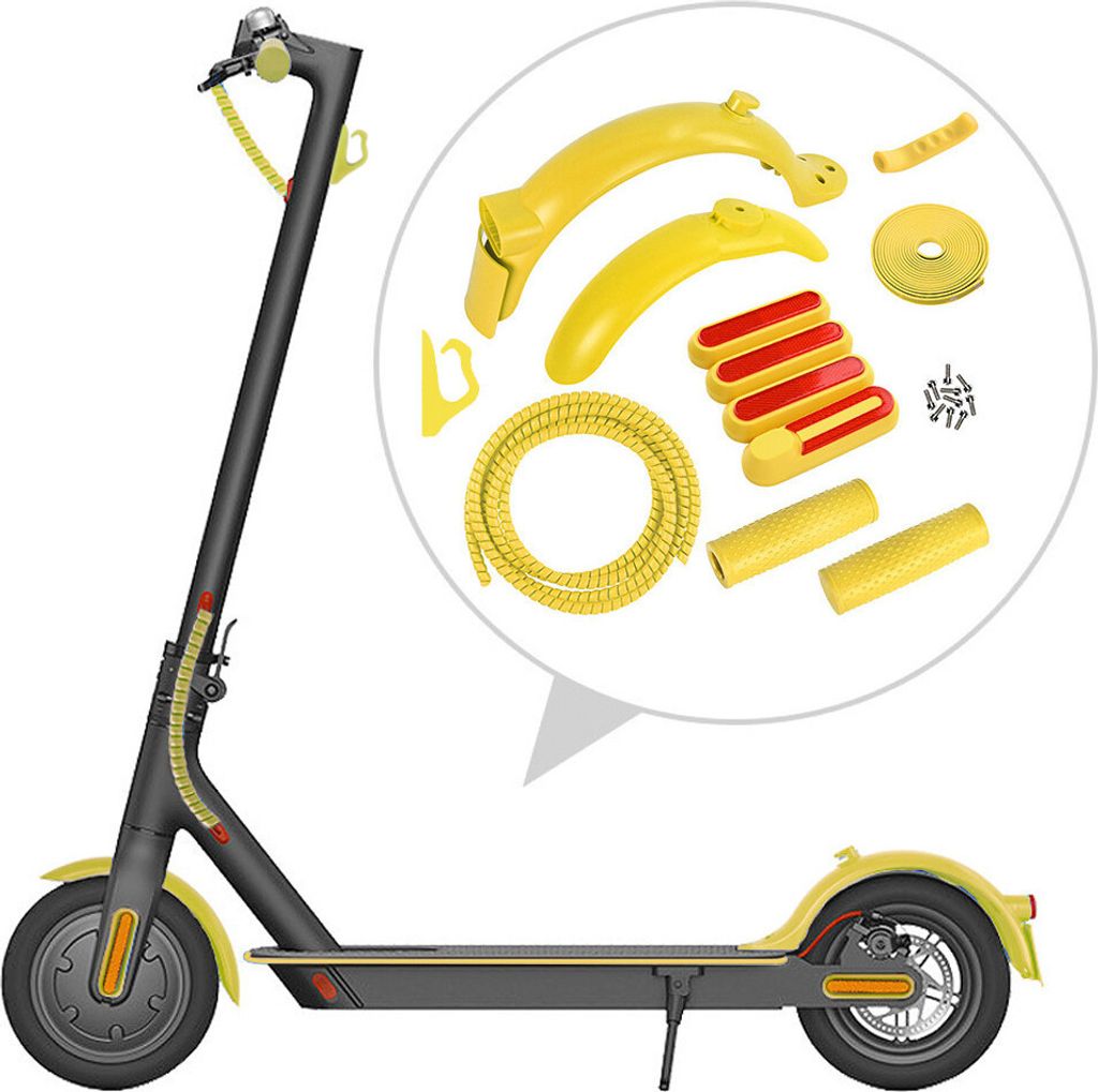 Set Gelb zur Personalisierung für Xiaomi M365 / M365 PRO / PRO 2 / 1S / Essential / Mi 3