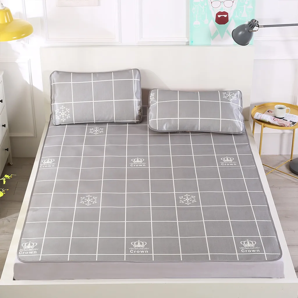 Natte rafraîchissante d'été pliable et imprimée 3D - Confort Glacé 120cm