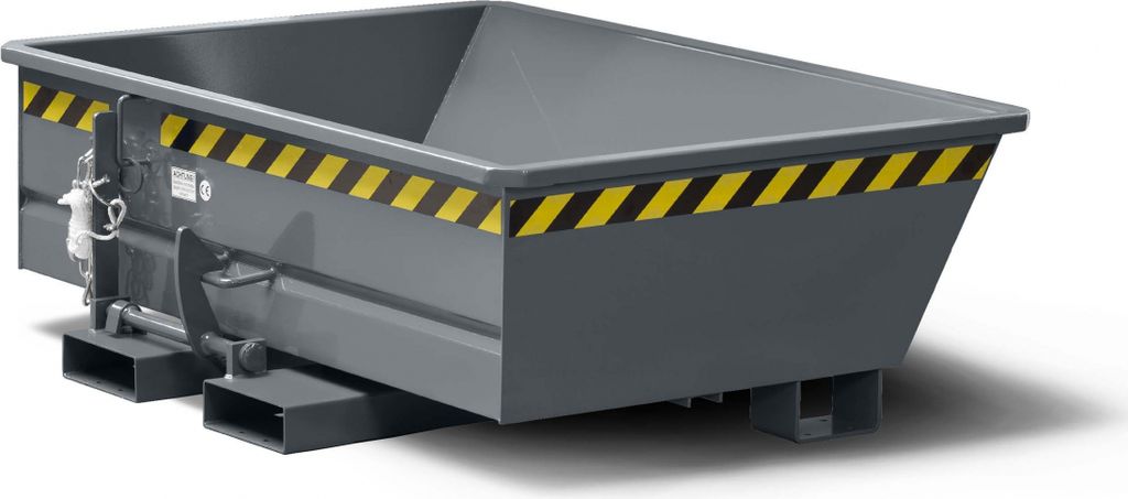 RR Industrietechnik Minikipper Typ RMI-35 1330x1075x450mm 350dm³ RAL 7005 Mausgrau