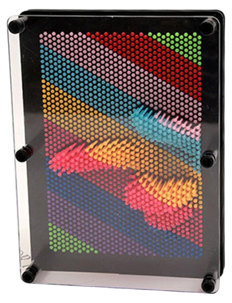 3D-Stift-Kunst-Sensorikspielzeug, neuartiges Klonhandmodell, Nadelspielzeug, Kunststoff-Fidget-Handbrett für Zuhause, Schreibtischdekoration, Gebu...