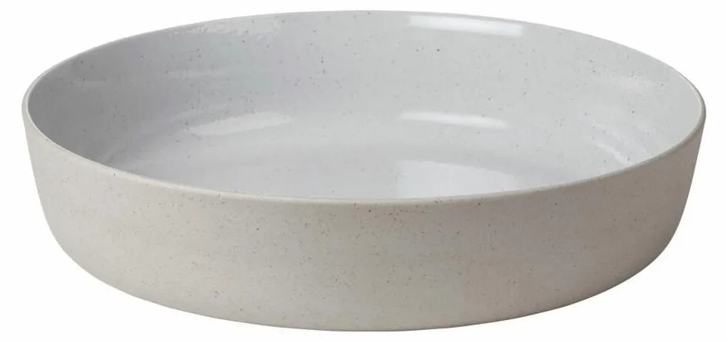 Blomus insalatiera SABLO, ciotola, piatto, Vetroceramica, grigio, 34,5 cm, 64106