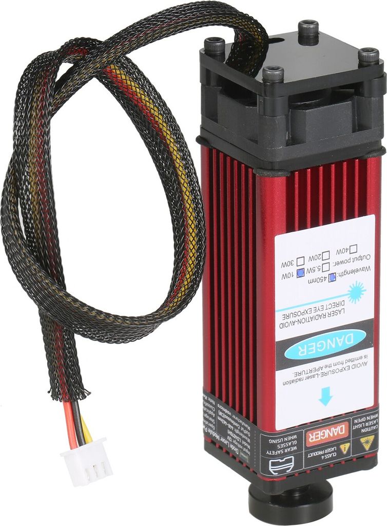 10W laserový gravírovací modul 450 nm - přesný laserový Obrázek produktu 