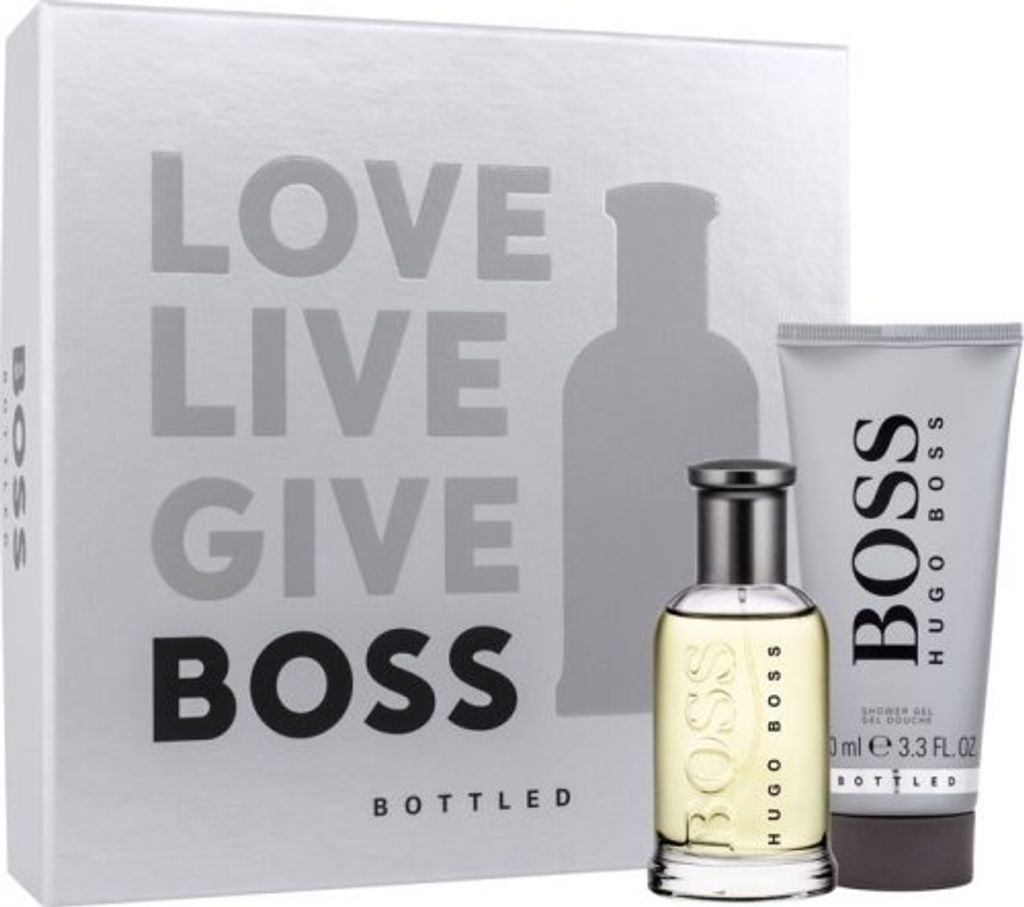 Edt Spray 50ml/Shower Gel 100ml Hugo Boss Bottled Giftset