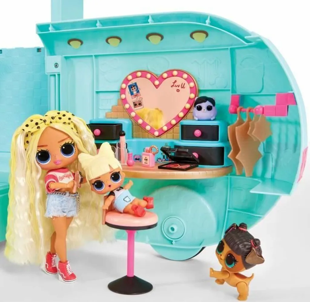 Camping-car de Rêve L.O.L. Surprise O.M.G. avec Piscine et 50 Accessoires - 10