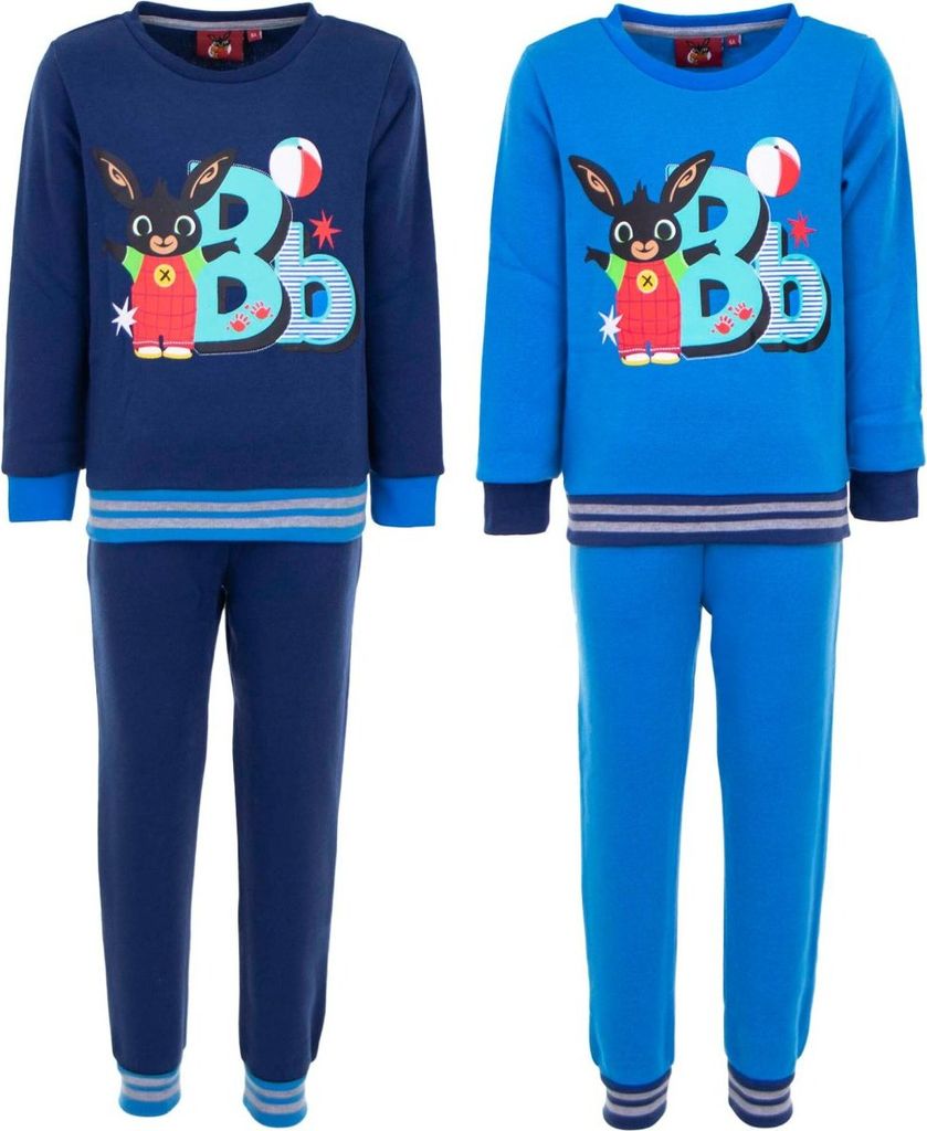 Bing Freizeitanzug Bequemer Jogginganzug aus 100% Polyester Dunkel Blau 6 Jahre