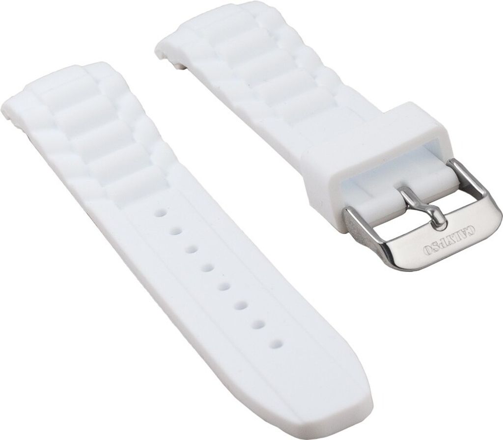 Calypso Ersatzband Uhrenarmband PV weiß für Damenuhr K5650/1