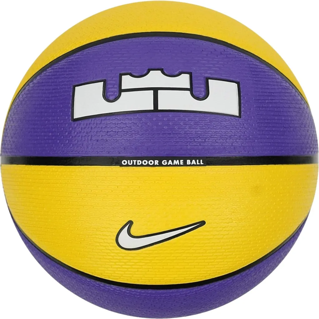 Ballon Nike LeBron James 8P avec Grip Supérieur pour Basket en Extérieur