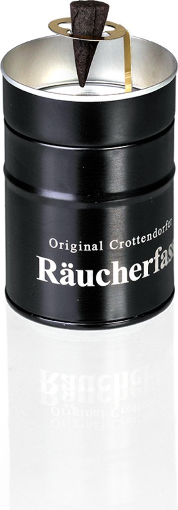Crottendorfer - Set Räucherkerzenhalter kleines Fass & Produktbild 
