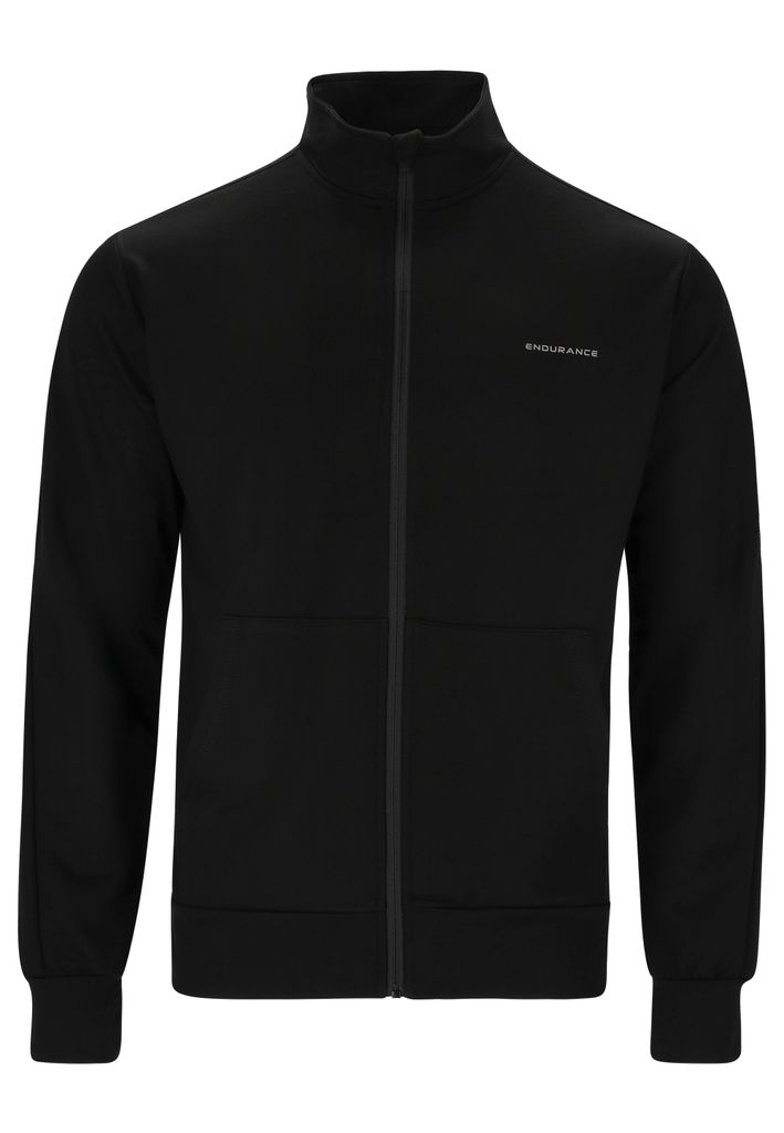 ENDURANCE Sweatshirt Loweer mit praktischen Seitentaschen 1001 Black XL