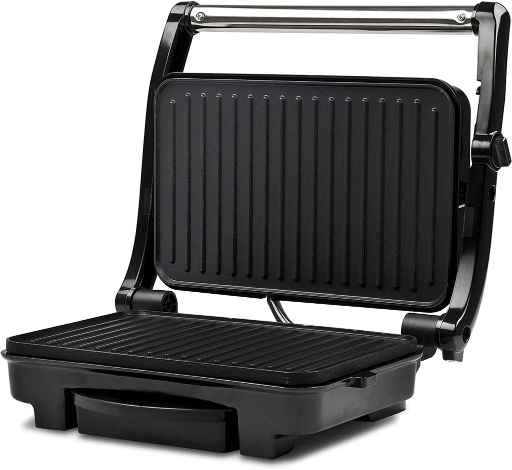 Gril de Table Électrique 1500W Girmi BS11 Noir avec Grille Amovible