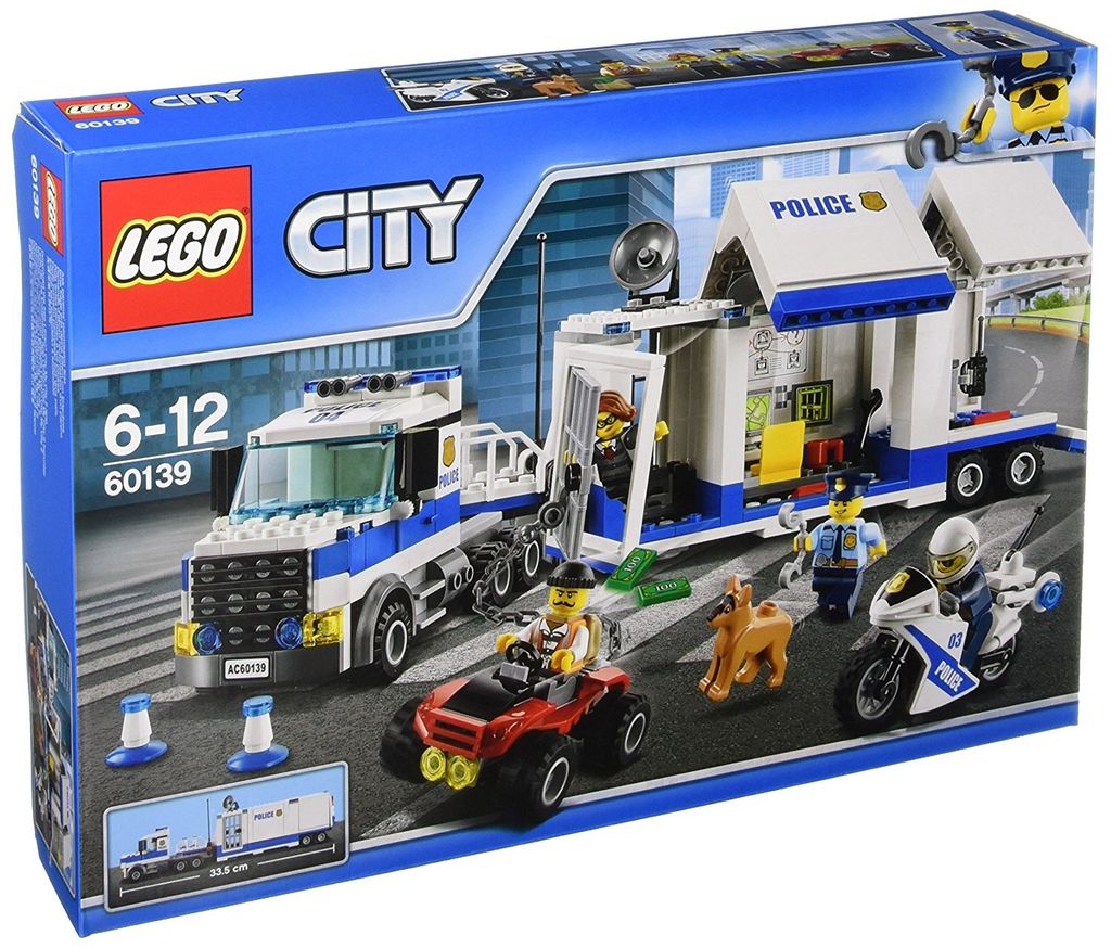 LEGO® City 60139 Mobile Einsatzzentrale Bausatz Zdjęcie produktu 