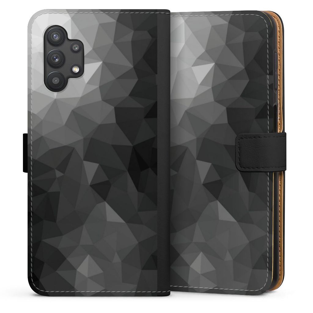 DeinDesign Klapphülle für Samsung Galaxy A32 5G Handytasche Lederhülle Tasche Mosaik Muster Tarnmuster