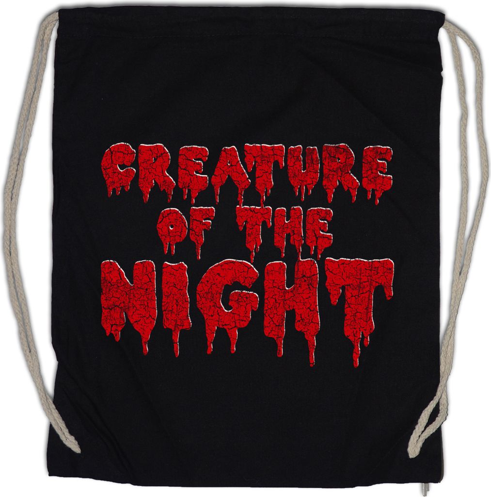 Urban Backwoods Creature of the Night, Turnbeutel, Farbe: Schwarz