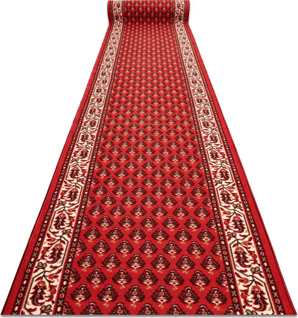 Tapis antidérapant INKO rouge 67x510 cm : finissez-en avec les chutes