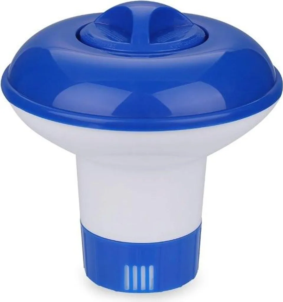 Distributore galleggiante di cloro per prodotti chimici per piscine e spa - ideale per pastiglie di cloro e bromo