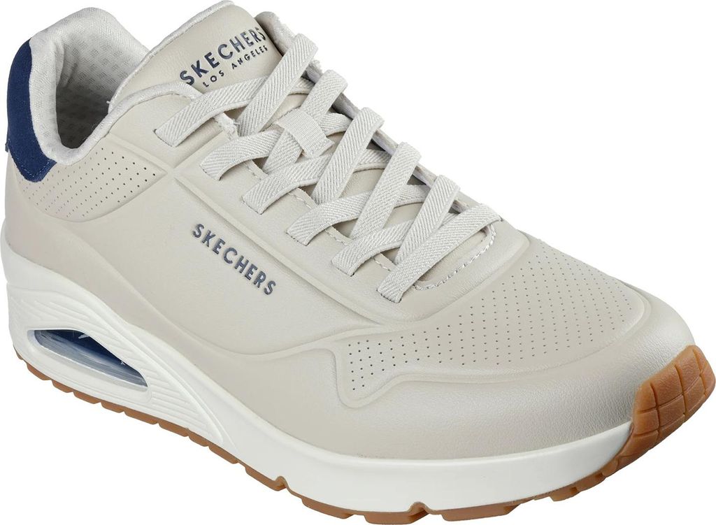 Skechers Street UNO - Tailored Air Herren Sneakers Schuhe 183007 NTBL , Schuhgröße:43 EU