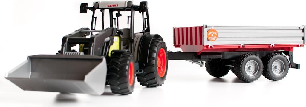 Claas Nectis 267F con cargador frontal y remolque Imagen del producto 
