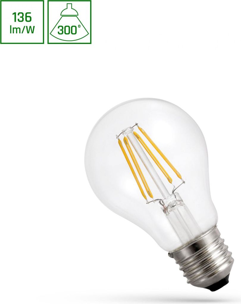 Spektrum LED žiarovka A67 žiarovka 11W E27 číra 1500lm Obrázok produktu 