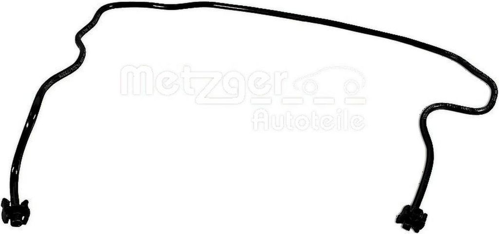 Kühlerschlauch von Thermostat nach Ausgleichsbehälter METZGER für RENAULT CLIO