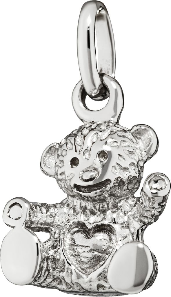NKlaus Kettenanhänger Teddybär 925 Silber 13x10mm Bärchen Produktbild 