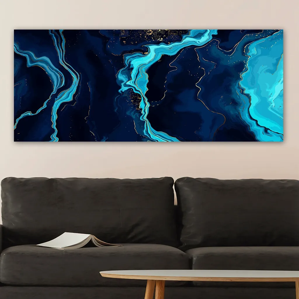 Décoration Murale Multicolore 50x120 cm Idéale pour Bureau ou Séjour