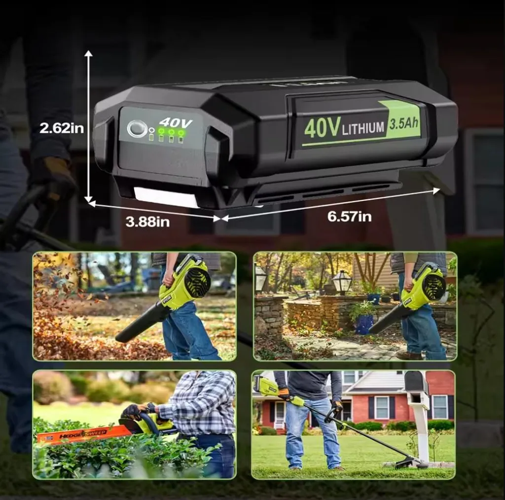 Batterie Ryobi 40V Haute Capacité 3500mAh - Performance Longue Durée