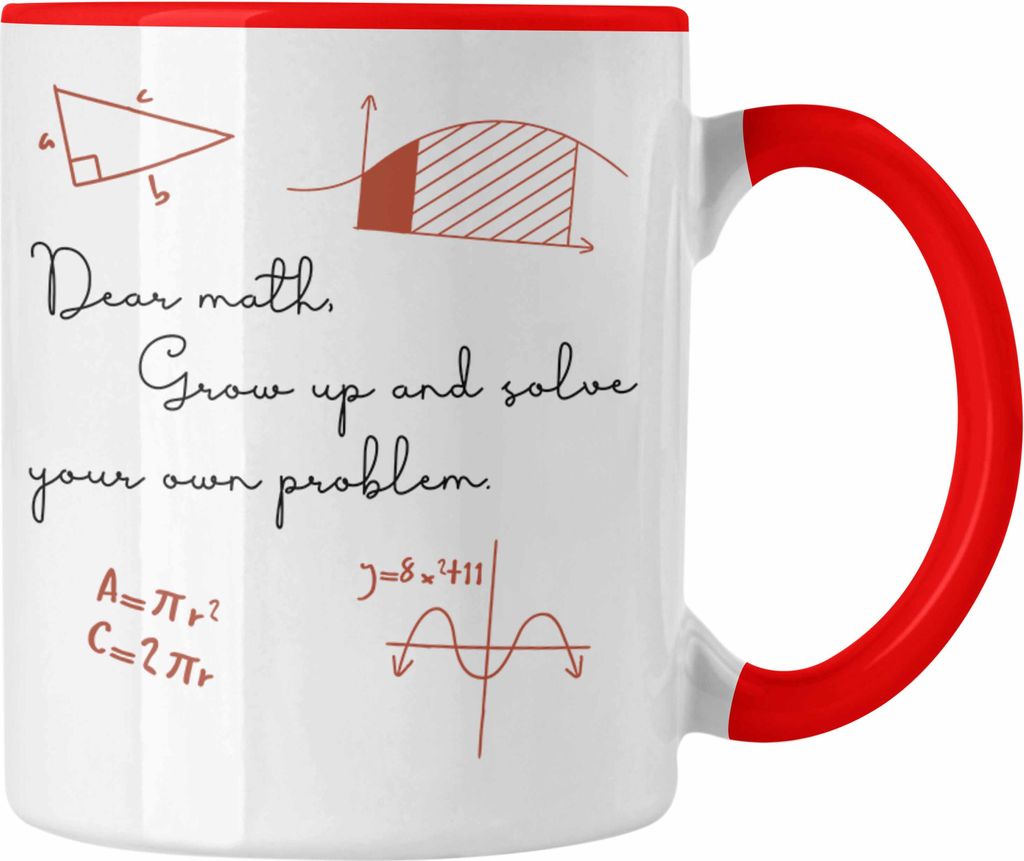 Trendation - Lustige Tasse Geschenk für Mathematiker, Produktbild 