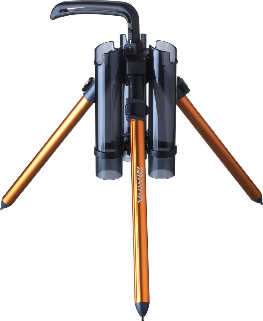 DAIWA Presso Iprimi, Rutenständer, 40x12x11cm, orange-schwarz, 15905-000