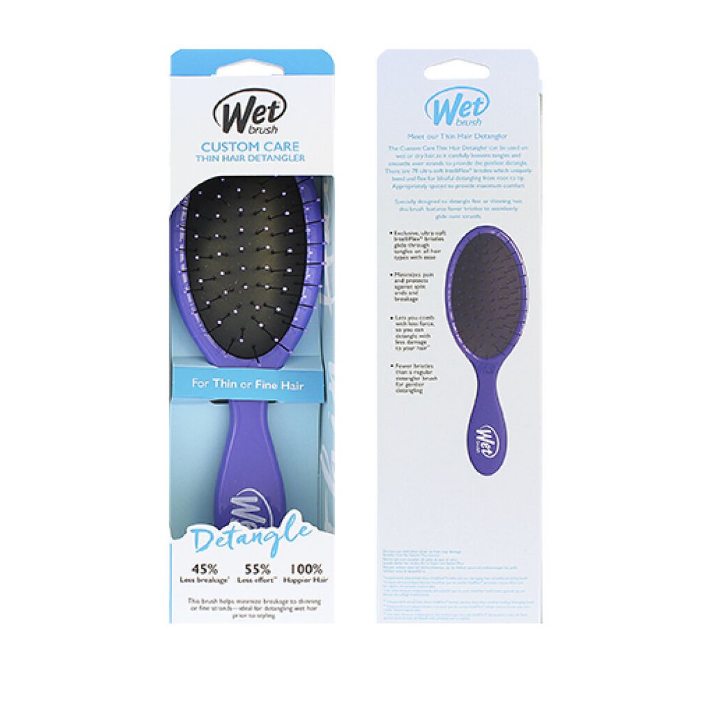 The Wet Brush Custom Care Thin Hair Detangler 1 Ud