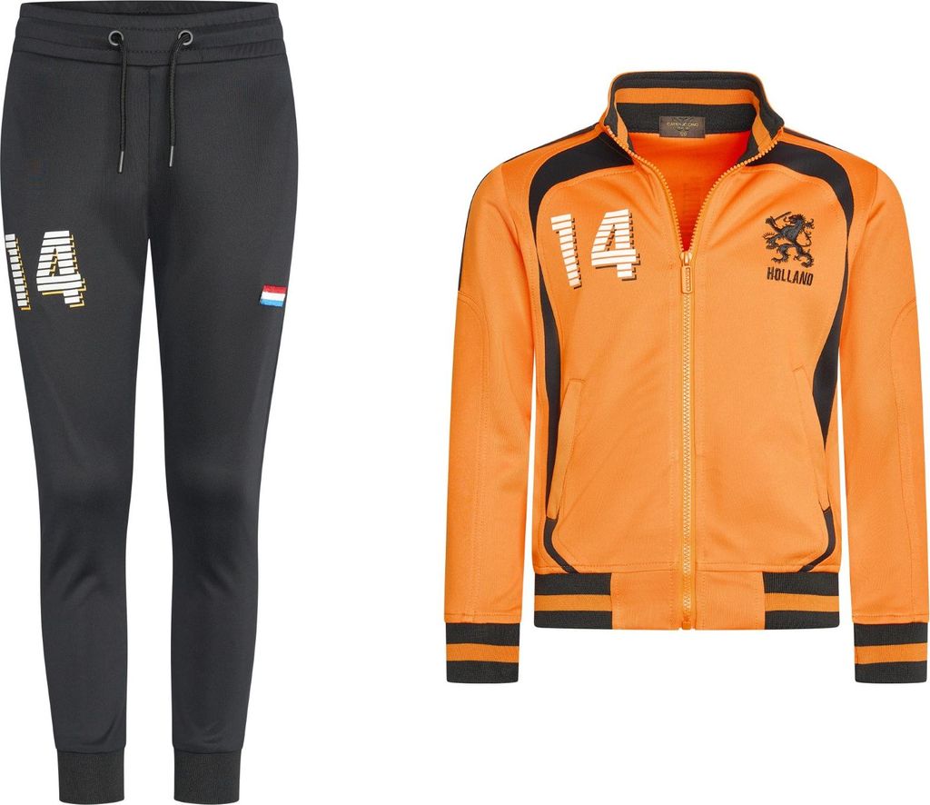Cappuccino Italia Tracksuit Nederland Mehrfarben - Große 140