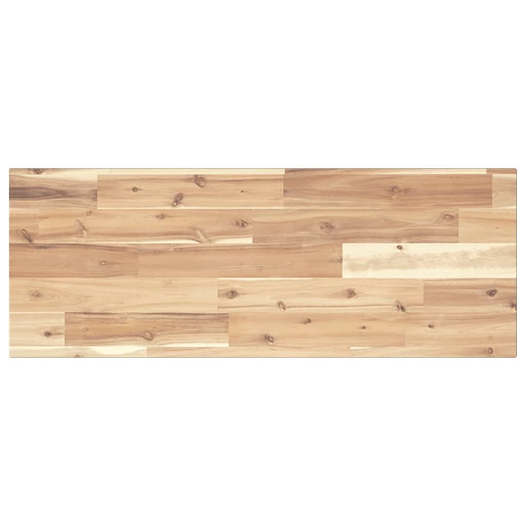 Tischplatte 100x30x2 cm Rechteckig Massivholz Akazie