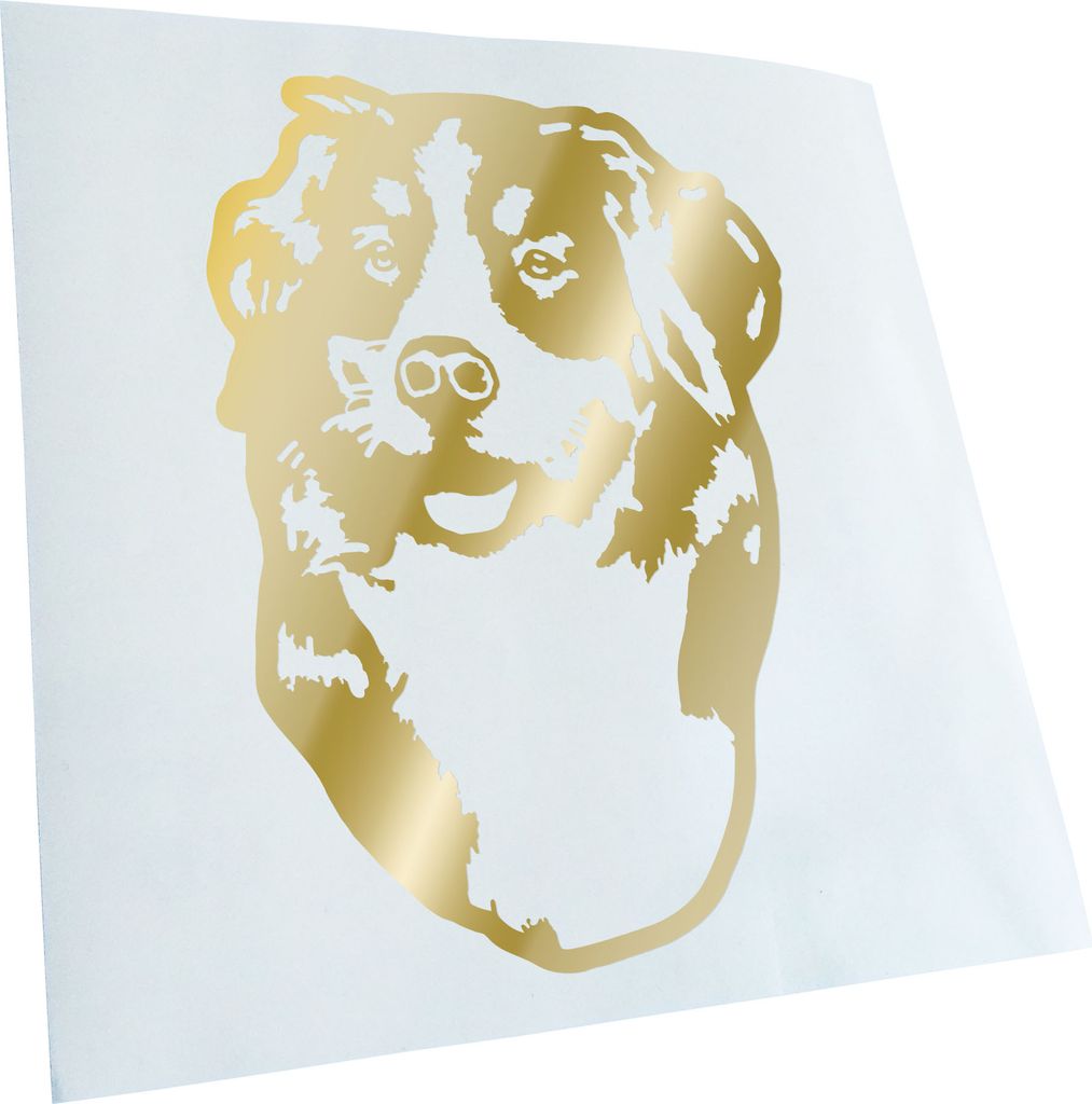 Kiwistar - Autoaufkleber - Bernese Mountain Dog Hund - Dunkelgrau - 14x10cm - Aufkleber für Auto, Laptop, Fahrrad, LKW, Motorrad mehrfarbig JDM De...