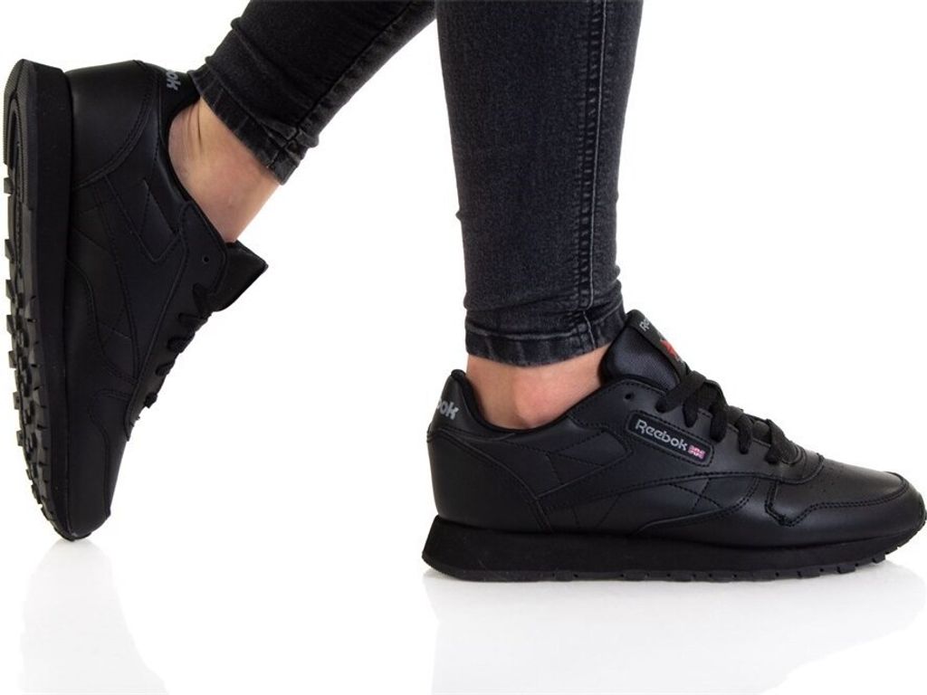 Reebok Classics Leather Sportschuhe Schwarz EU 35 Junge Produktbild 8