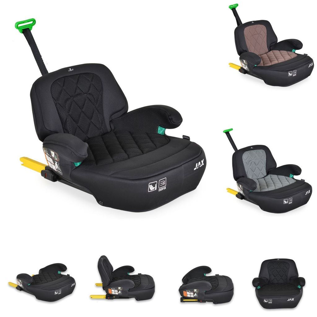 Cangaroo Jax Schwarz Isofix 125-150 cm i-Size Booster 111397