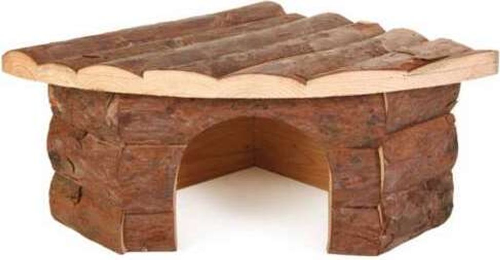 Trixie Jesper Nagerhaus aus Naturholz, Braun, 42x15x30 cm, Produktbild 