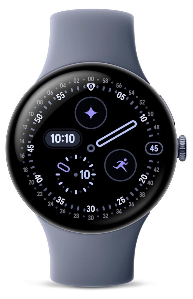 Google Pixel Watch 4 45mm LTE Satin Moonstone Bracelet de Image du produit 