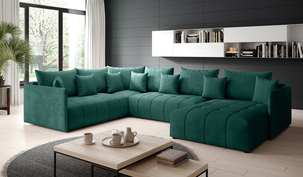 FurMeb - U ASPEN BIS Rohov pohovka 350 cm x 227 cm - Obrázek produktu 