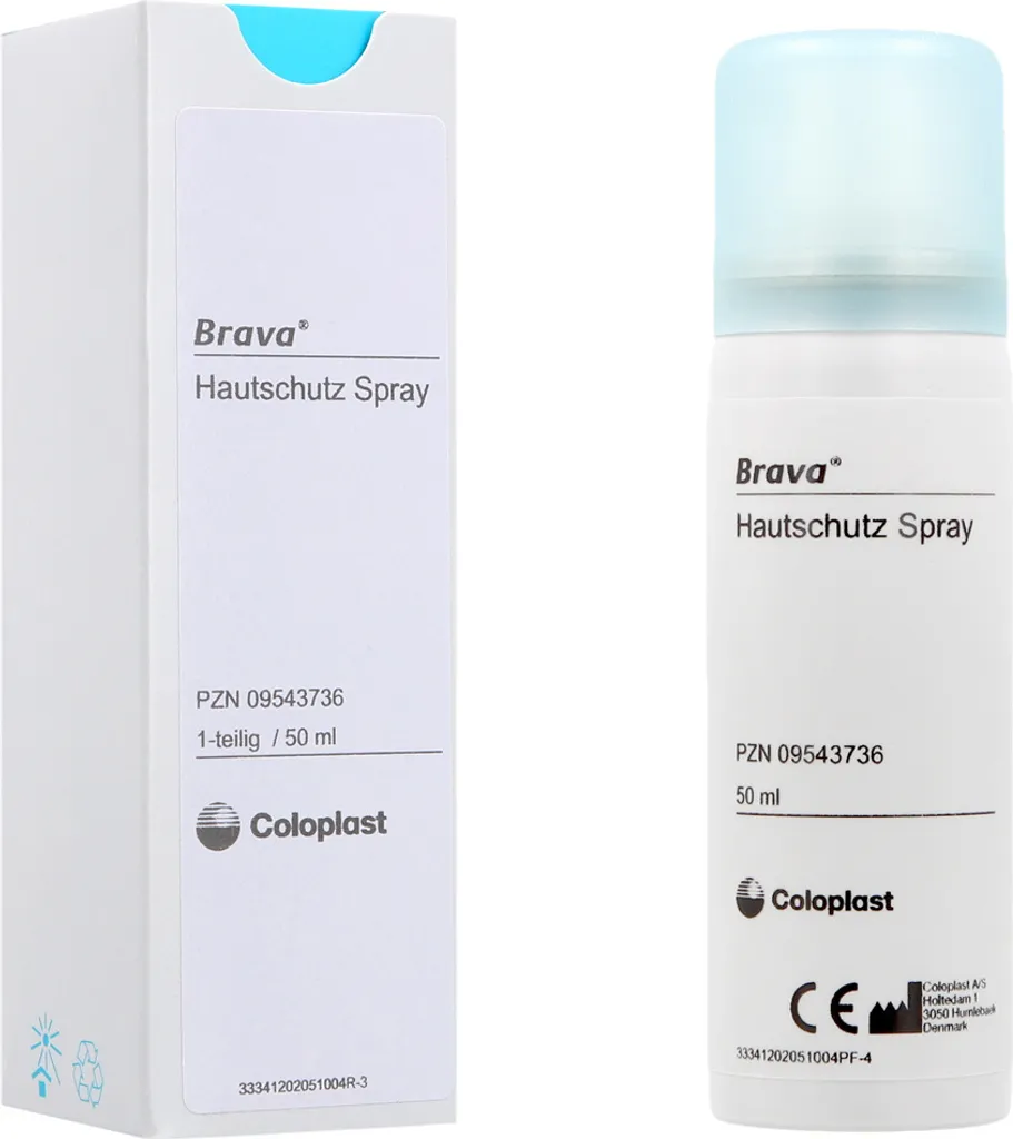 Spray Barriera Brava Coloplast 50ml: Protezione Pelle No-Sting 12020
