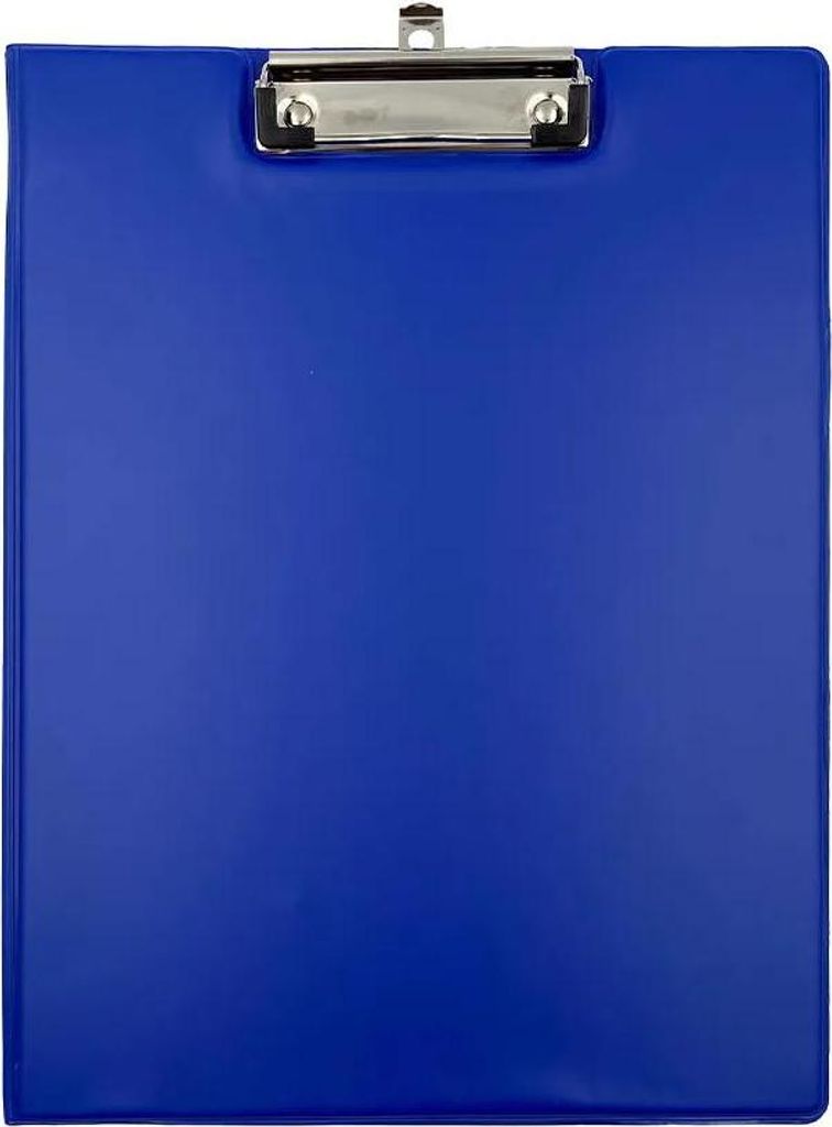 Lebez 5170-BL Klemmbrett A4 Metall, Polyvinylchlorid (PVC) Blau