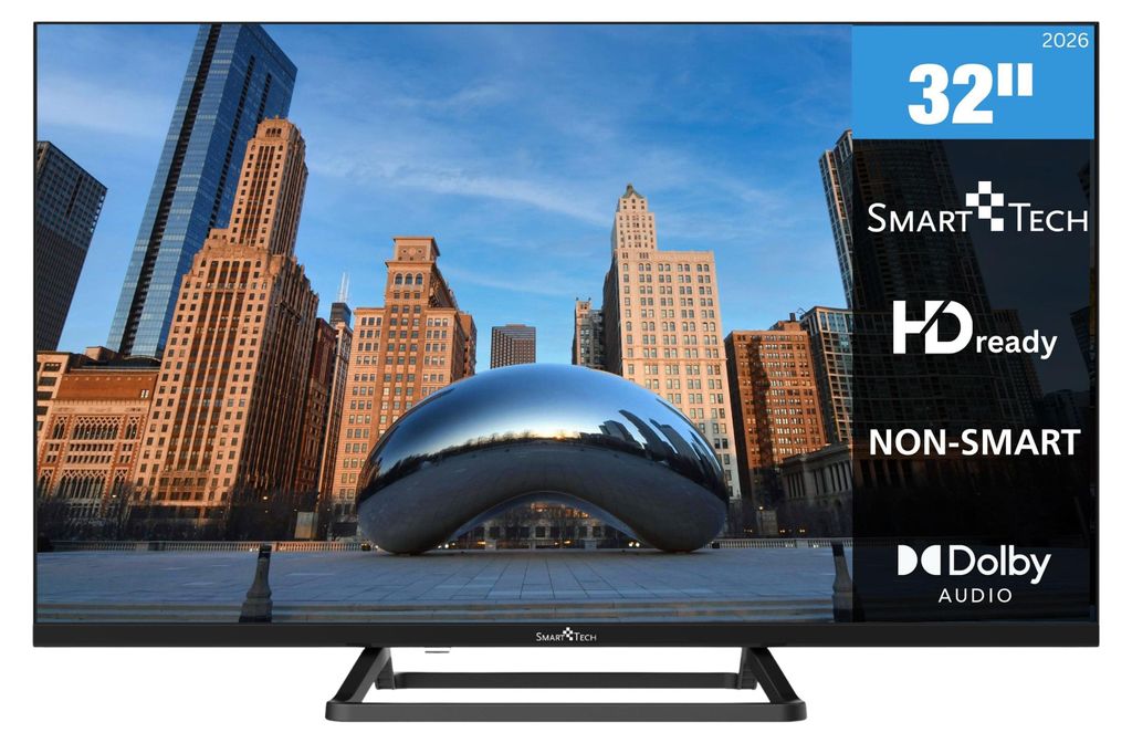 Smart Tech 32HN01V3 32 Zoll Fernseher LED TV mit HD Produktbild 