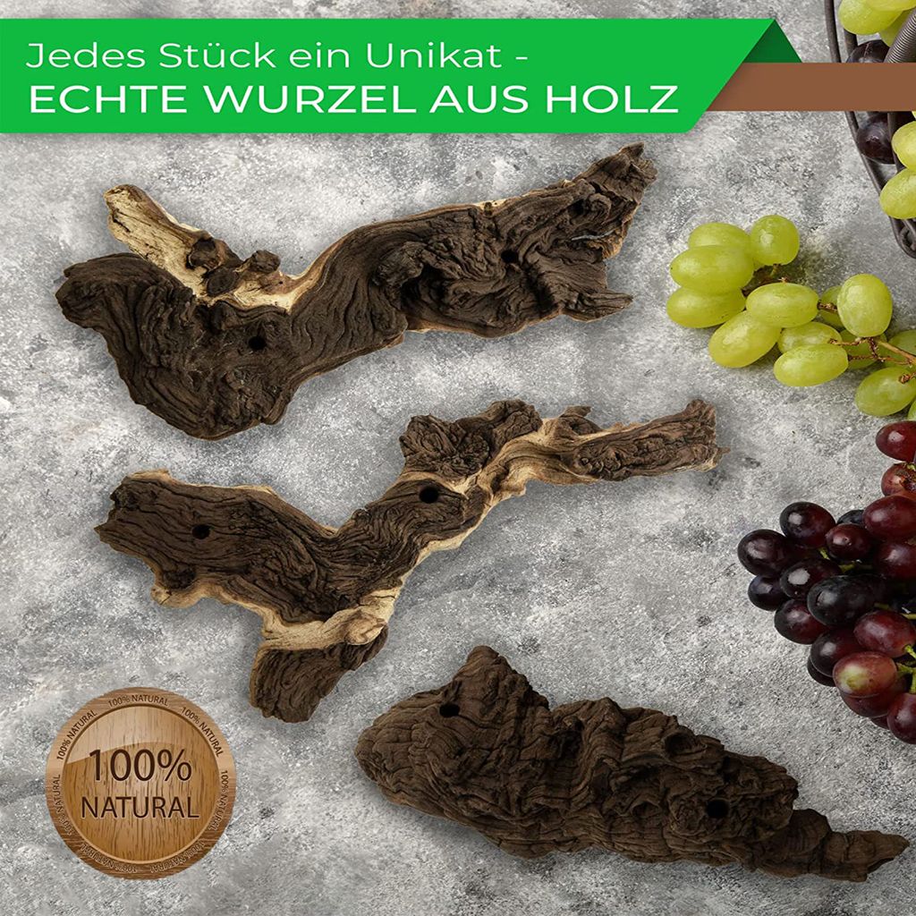 Schnapsgläser / Grappagläser edel auf Einer Wurzel aus Produktbild 6