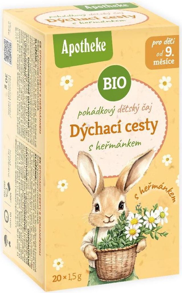MÄRCHENTEE FÜR KINDER – WILDER MALVE, HAGEBUTTE, ECHTE MALVE UND -KAMILLENTEE (20 x 1,5 g) 30 g – APOTHEKE