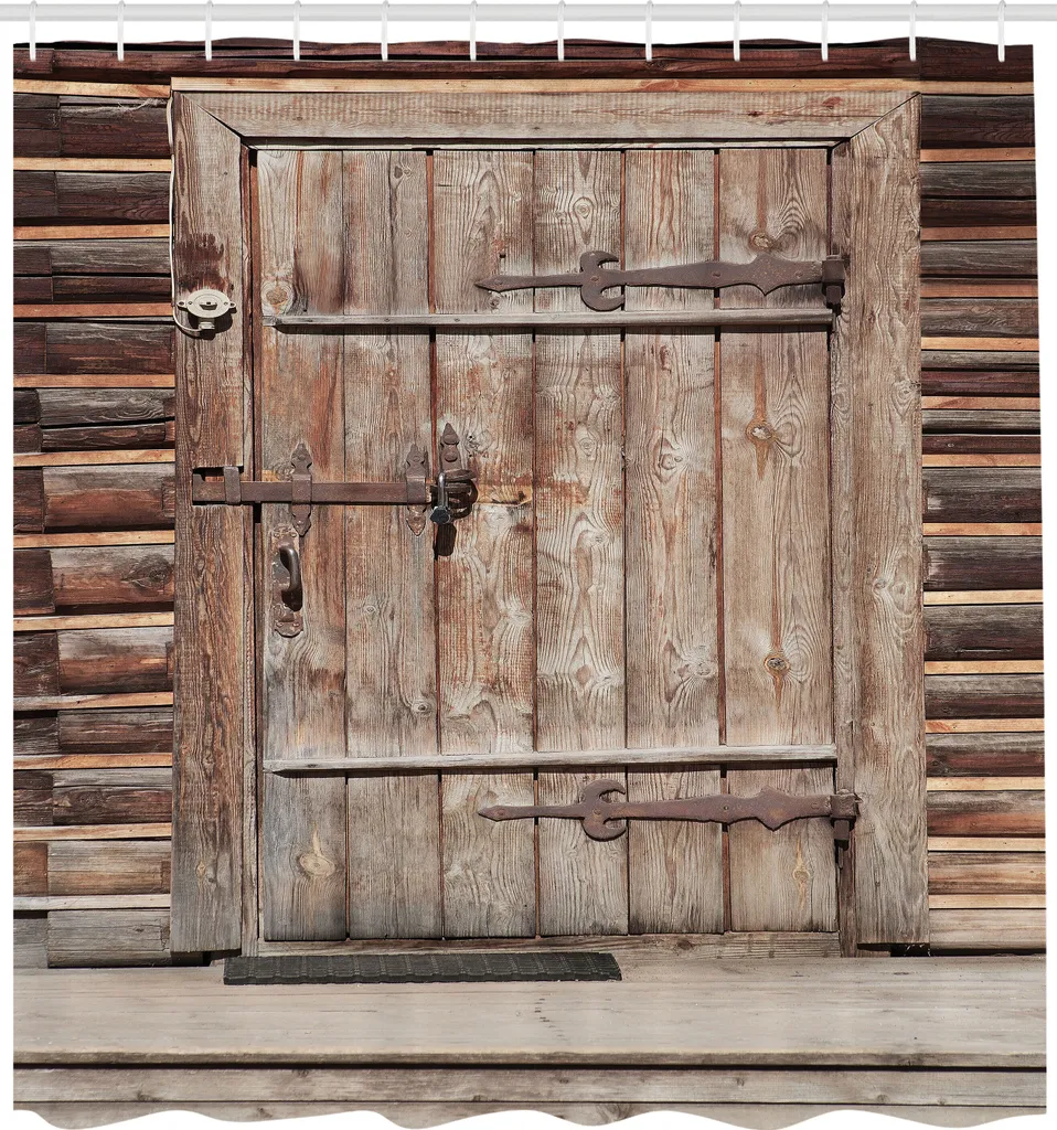Tenda Bagno Decorativa ABAKUHAUS 175x200 - Design Porta Rustica