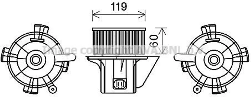 Réparer Ventilation Peugeot 307 et C4 avec Pulseur d'Air OE 6441S6