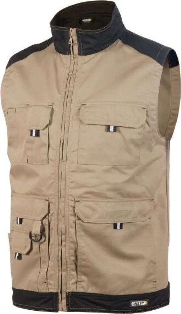 Offerta Gilet Lavoro Estivo 4XL Khaki/Nero | Qualità e Convenienza