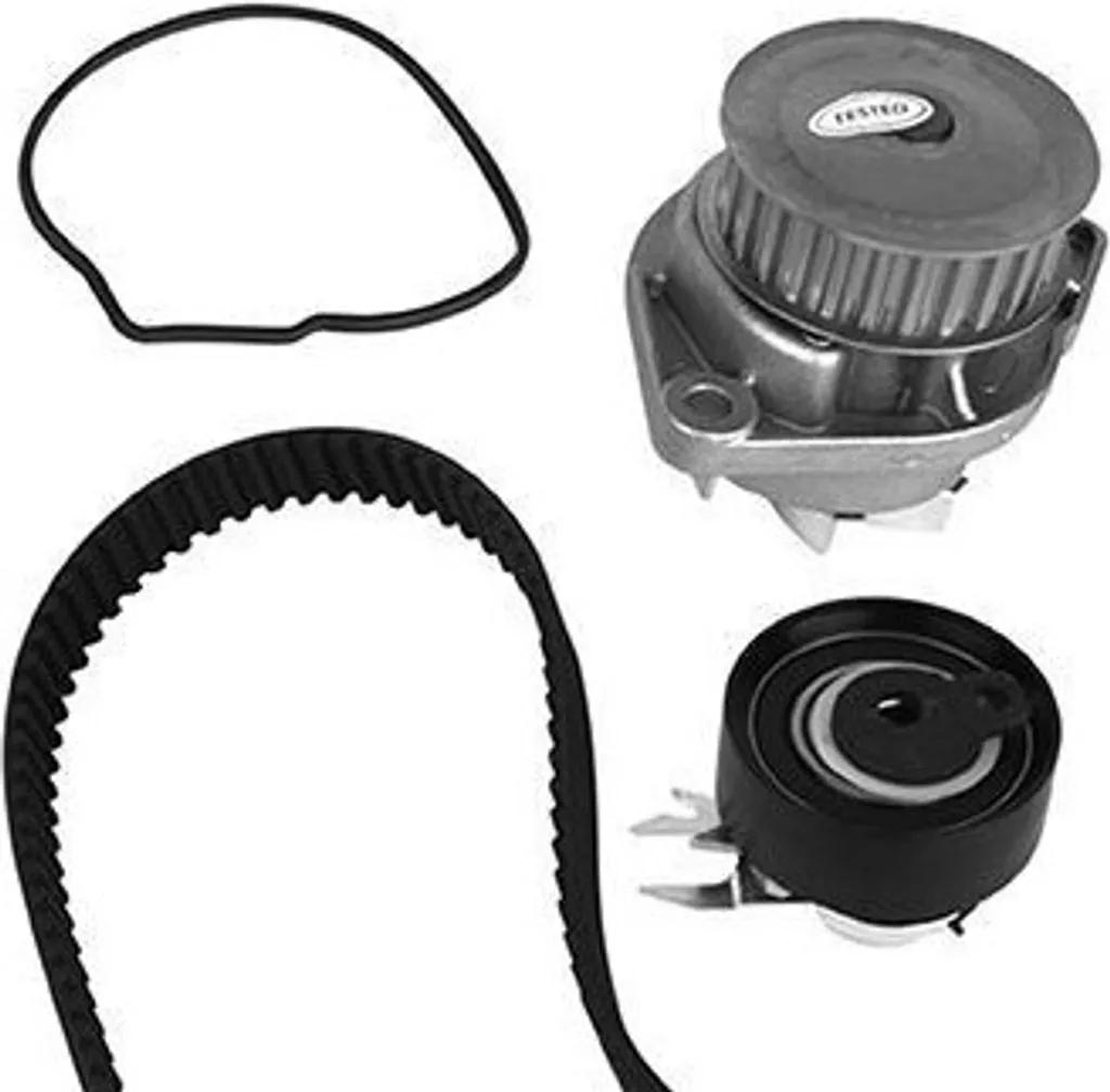 Kit Courroie Distribution et Pompe à Eau pour VW Polo 6N et Caddy II