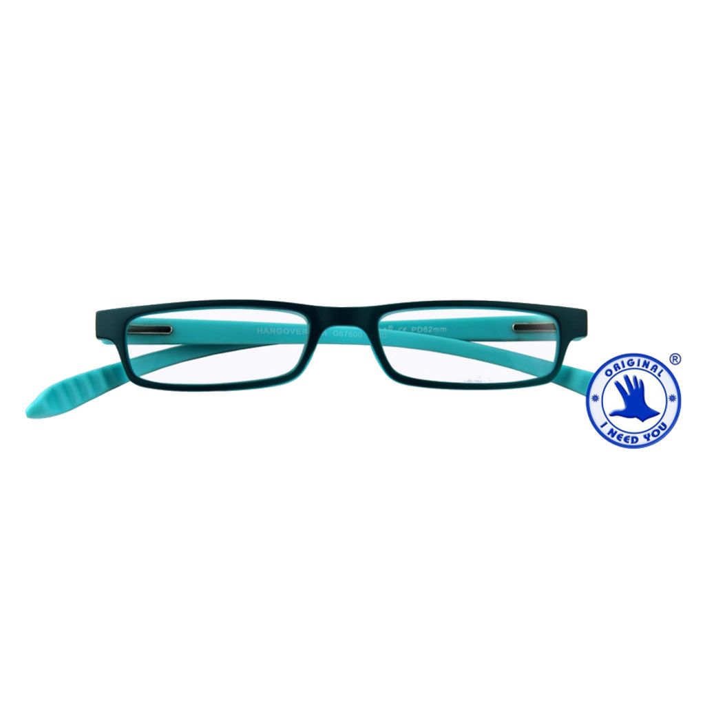 I NEED YOU Lesebrille HANGOVER Fun, blau, +1.50 dpt.