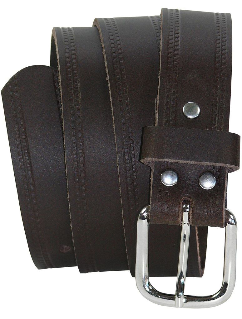 Ledergürtel in 3 cm Breite 5 Farben Produktbild 